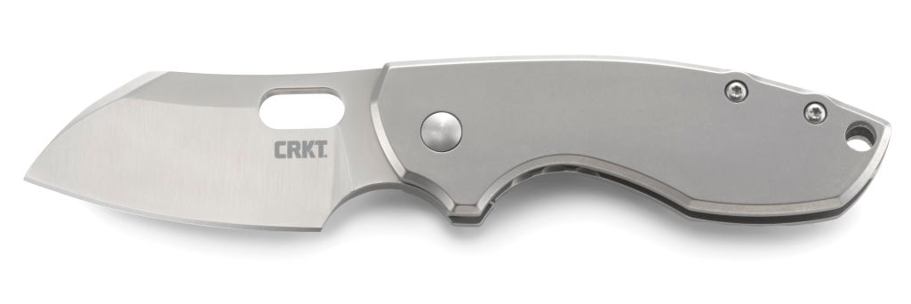 Knives Columbia River Knife&Tool CRK PILAR SHEEPSFOOT SILVER